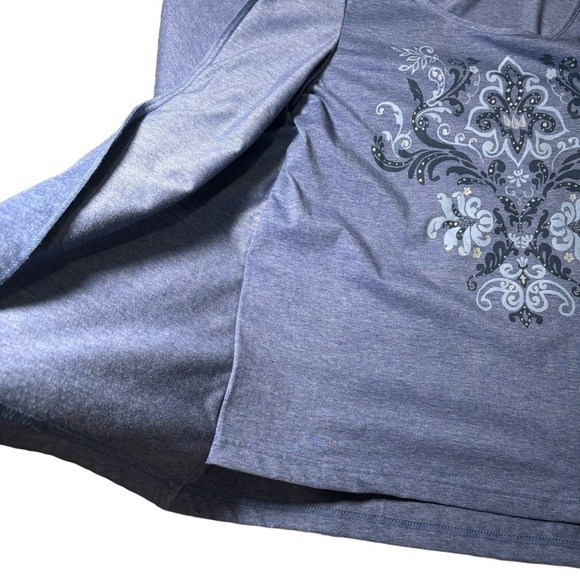 Vintage Blair 2-in-1 Cardigan Top Set Long Sleeve Open Front Pullover Large - Picture 8 of 12